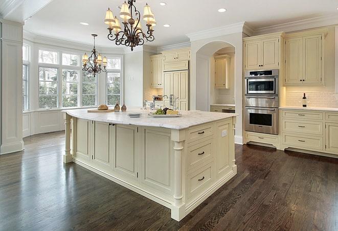 close up of high-quality laminate floors in Agua Dulce, CA